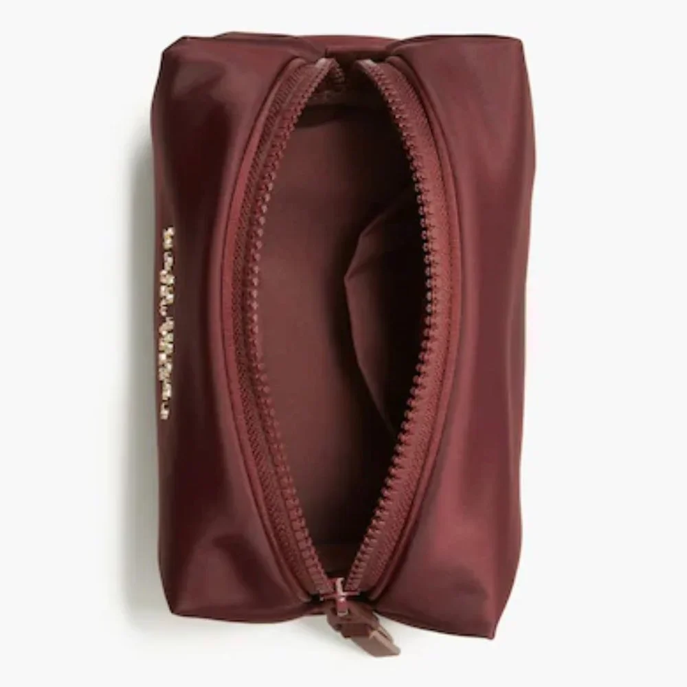 Kate Spade Everything Puffy Merlot Medium Cosmetic Case